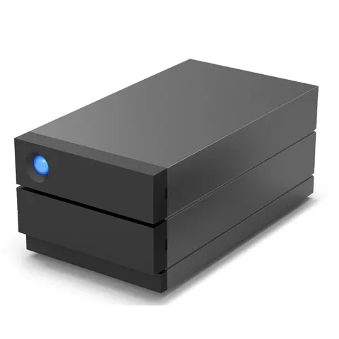 LaCie 2big Raid USB-C 40TB disk array Desktop Black – image 2