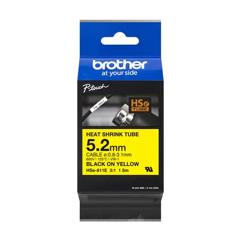 Brother HSE-611E label-making tape – image 2
