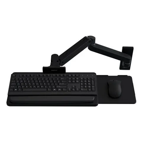 Ergotron LX Pro Wall Keyboard Arm (black) – image 2
