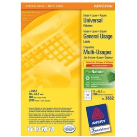 Avery Multi-Function Labels White – image 2