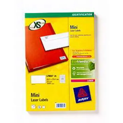 Avery White Mini Laser Labels – image 2