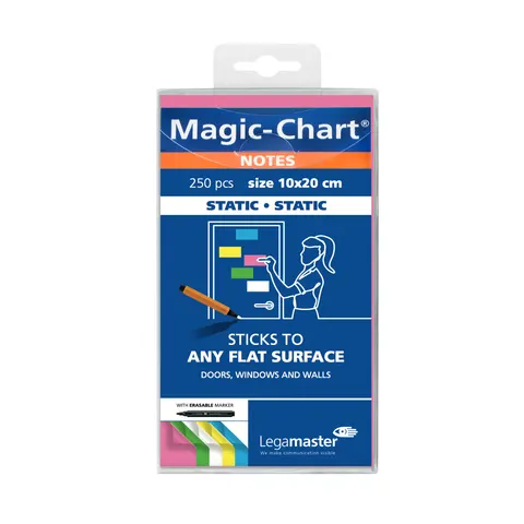 Legamaster Magic-Chart note 10x20cm assorted 250pcs – image 2