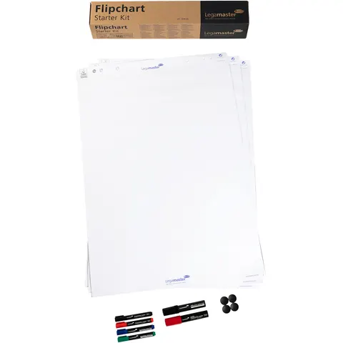 Legamaster flipchart starter kit 14-piece – image 2