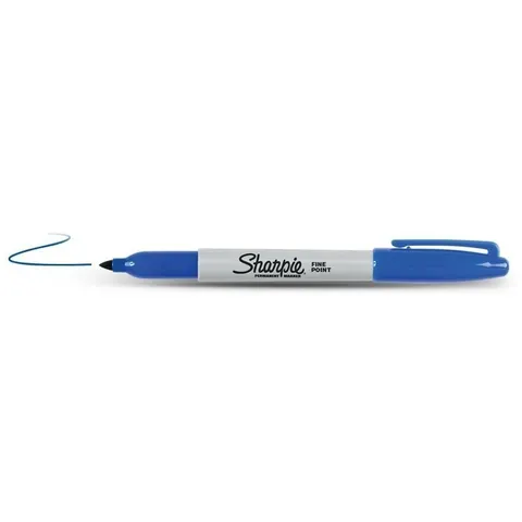 Sharpie Fine Point permanent marker Fine tip Blue – image 2