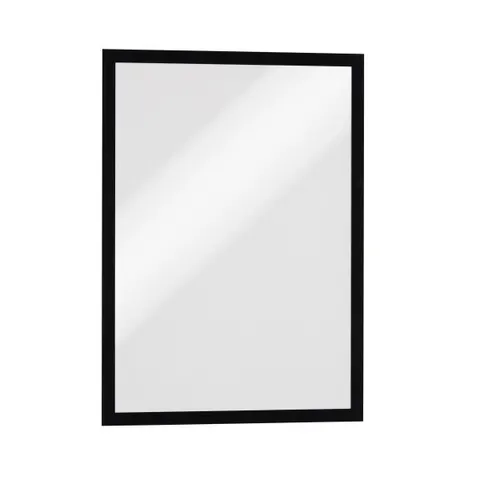 Durable DURAFRAME Magnetic Document Signage Frame for Metal 5 Pack A3 Black – image 3