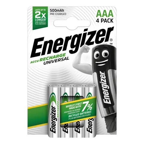 Energizer Recharge Universal Rechargeable battery AAA Alkaline – image 2