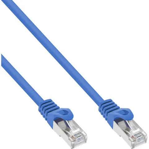 InLine® Netzwerk-Kabel 1 m blau – Bild 2