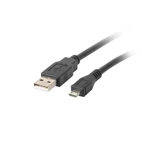 LANBERG USB Micro(M)->USB-A(M) 2.0 Kabel 1m schwarz – Bild 2
