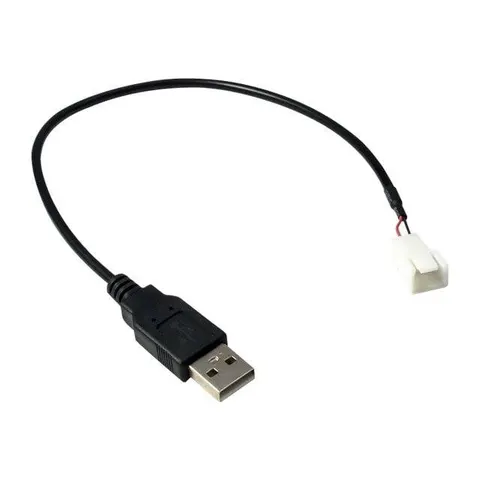 Inter-Tech Adapter USB AM auf 3Pin Buchse, 30 cm – Bild 2