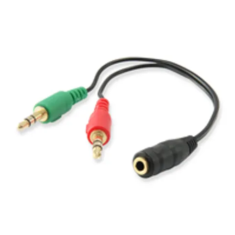 Equip 147942 Audio-Splitter Schwarz – Bild 2