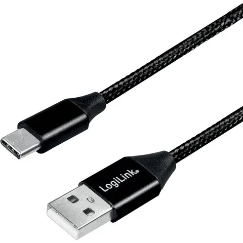 Logilink USB-Stecker USB 2.0 zu USB-C 0,3m – Bild 2