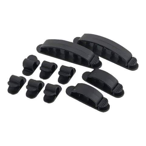 LogiLink Kabelclips schwarz – Bild 2