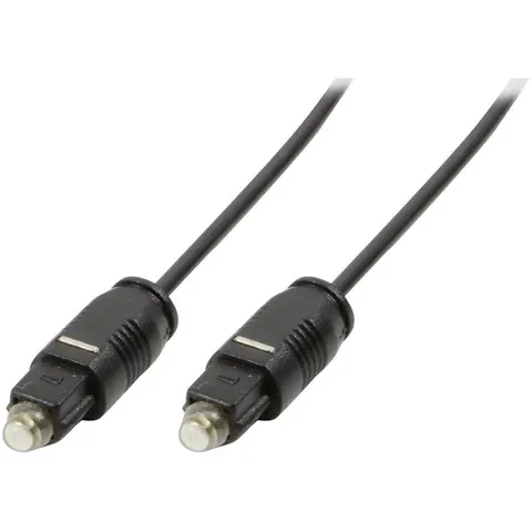Logilink TosLink Kabel 3,0m schwarz – Bild 2