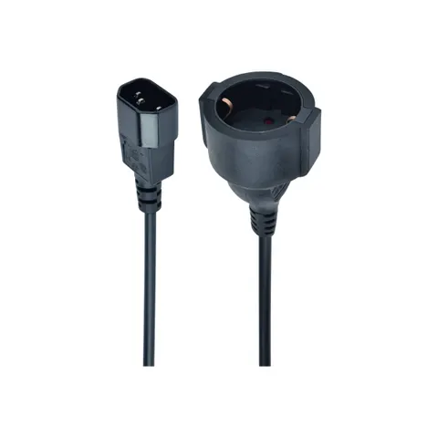 Gembird Cablexpert - Netzteil - IEC 60320 C14 zu CEE 7/4 (W) – Bild 2