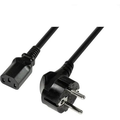 LOGILINK Kaltgerätekabel, 3 m, schwarz – Bild 2