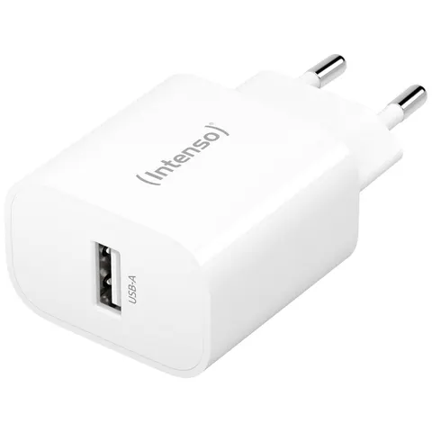 Intenso 5W USB-A Ladegerät, weiß – Bild 2