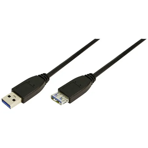 LogiLink USB Typ A (M) zu USB Typ A (W), USB 3.0, 2m – Bild 2