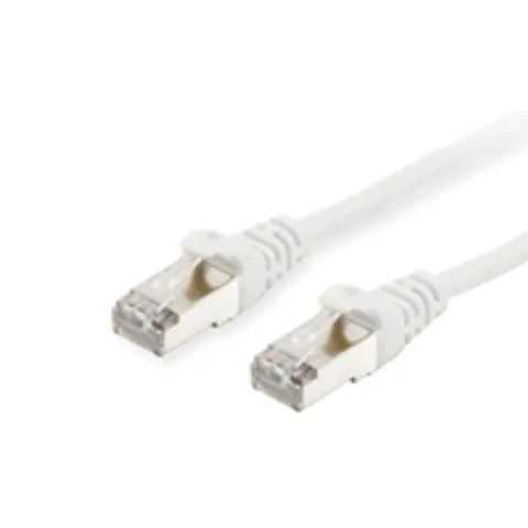 Equip Cat.6A S/FTP Patchkabel, 2.0m, Weiß – Bild 2