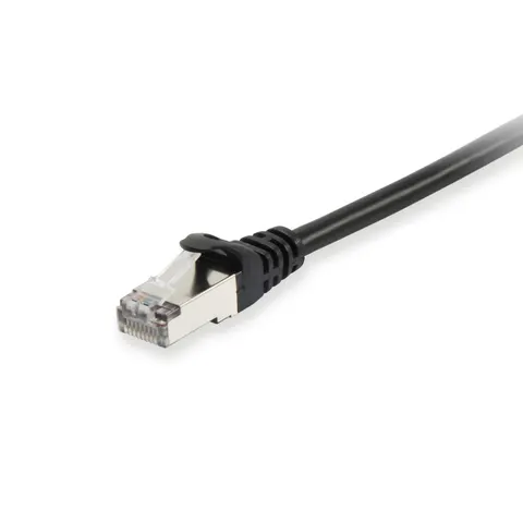 Equip Cat.6A S/FTP Patchkabel, 2.0m, schwarz – Bild 2