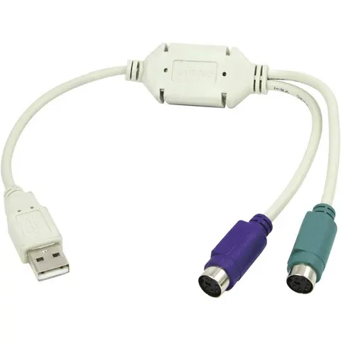 Logilink Adapter USB A > PS/2 0.20m – Bild 2