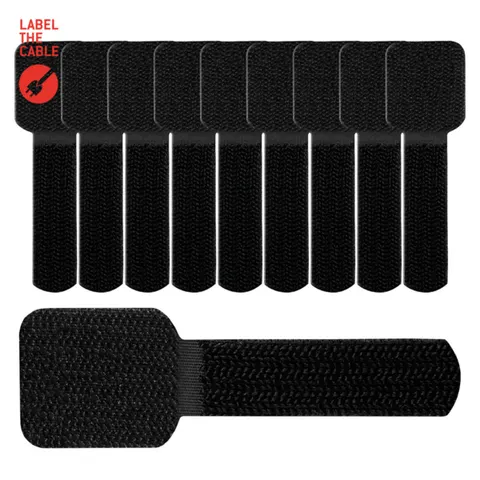 Label the Cable LTC WALL STRAPS 3110 10 St. Schwarz – Bild 2