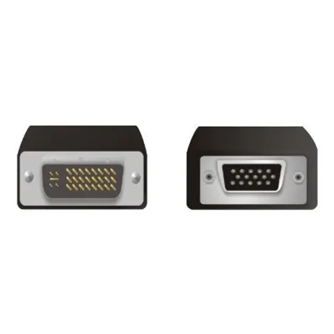 DELOCK DVI Adapter DVI(24+5) -> D-Sub15 St/Bu – Bild 2