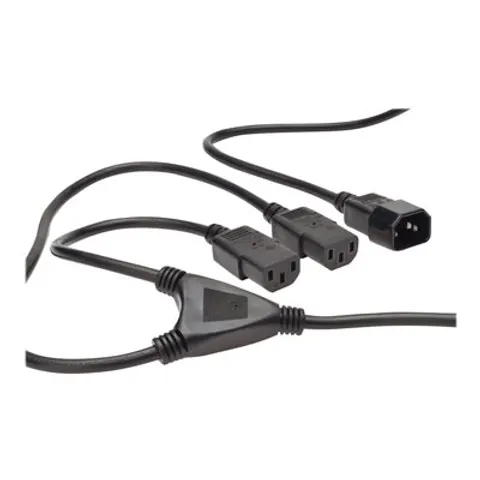 DIGITUS Y-Stromkabel, 1,7 m, C14-Stecker – Bild 2