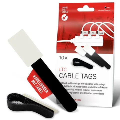 Label the Cable LTC 2610-10 Schwarz – Bild 2