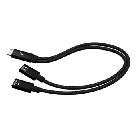 I-TEC USB-C Splitter Audio/Data PD100W – Schwarz – Bild 2