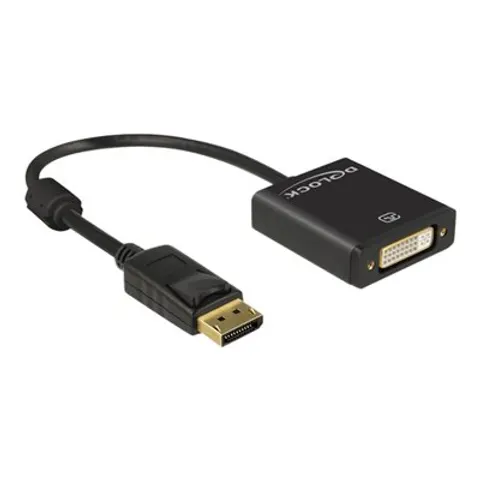 DeLOCK Adapter DisplayPort zu DVI – Schwarz – Bild 2