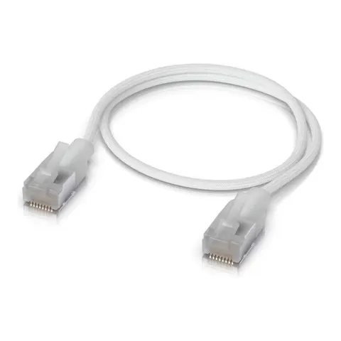 Ubiquiti UniFi Premium Patch Cable 0.3m – Weiß – Bild 2