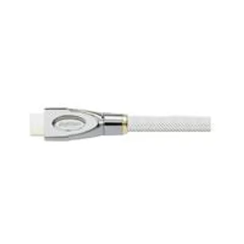 Python HDMI« 2.0 Kabel 4K2K Nylongeflecht weiß 0,5m – Bild 2