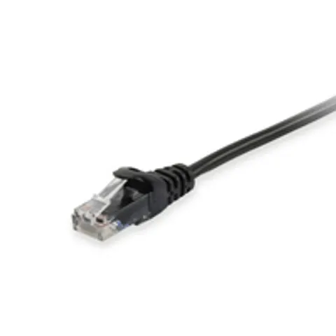 Equip Cat.6A U/UTP-Patchkabel, 7.5m, Schwarz – Bild 2