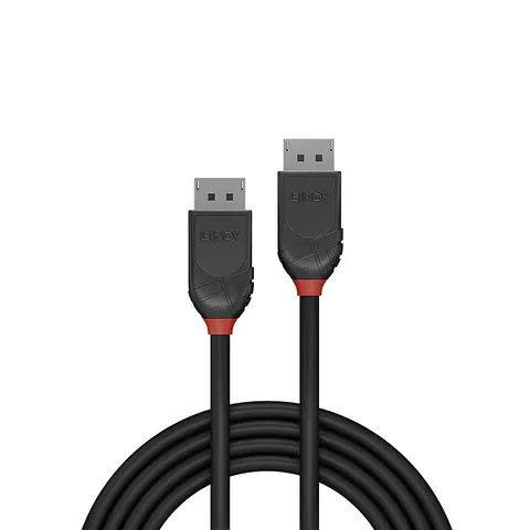 LINDY DisplayPort Kabel Black Line 2m – Bild 2