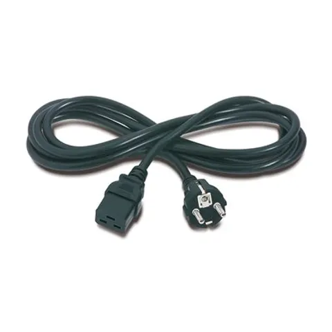 APC Stromkabel IEC C19/SCHUKO – Schwarz – Bild 2