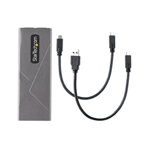 STARTECH USB PCIE/SATA M.2 Enclosure – Space-grau – Bild 3