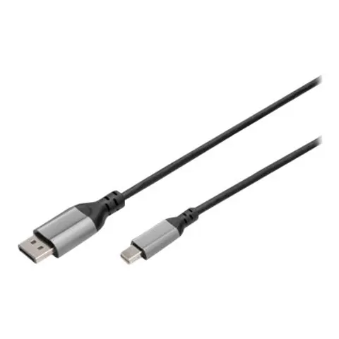 Digitus 8K DisplayPort Adapterkabel, mini-DP auf DP – Bild 2