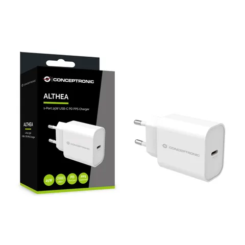 CONCEPTRONIC Ladegerät 1Port USB-C 25WPD3.0/PPS ws – Bild 2