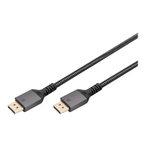 DIGITUS DisplayPort Anschlusskabel, 8K, 1.4 Version, 2,0 m – Bild 2