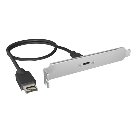 Adapter IcyBox USB 20 Gbit/s von Type-E Port – Bild 2