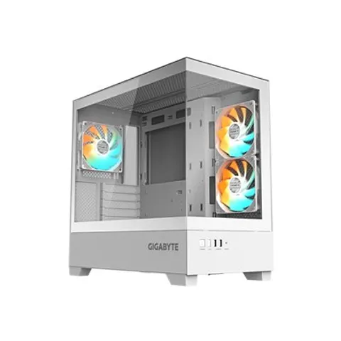GigaByte C201 PANORAMIC ICE | PC-Gehäuse – Weiß – Bild 3