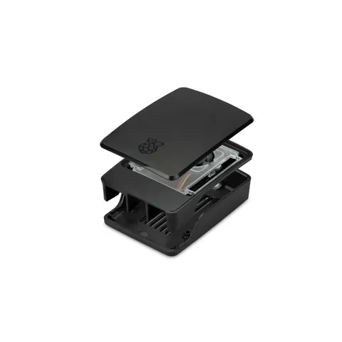 RASPBERRY PI 5 Gehäuse, schwarz/grau – Bild 2