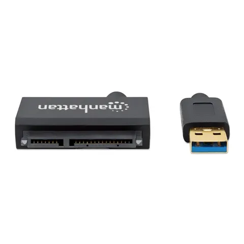 MANHATTAN USB Adapter USB 3.0 -> SATA 6,3cm – Bild 2