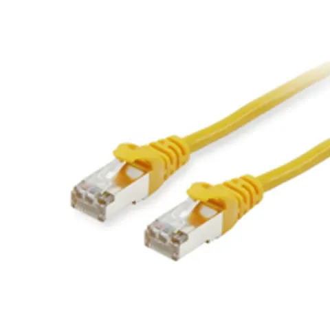 Equip Cat.6A S/FTP Patchkabel, 10m, Gelb – Bild 2