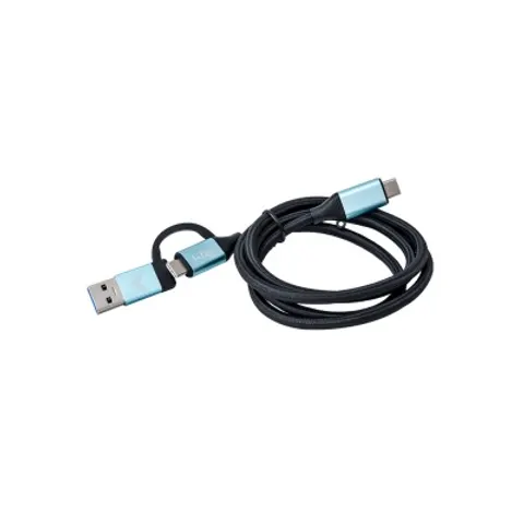 I-TEC USB-C Kabel auf USB-C/USB 3.0 – Schwarz – Bild 2