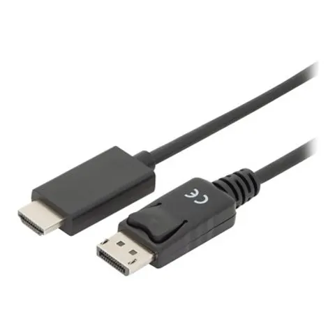Digitus DisplayPort Adapterkabel, DP - HDMI Typ A – Bild 2
