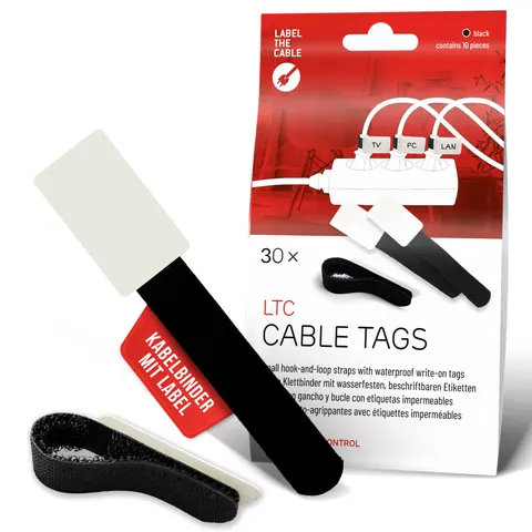 Label the Cable LTC 2610-30 Schwarz – Bild 2