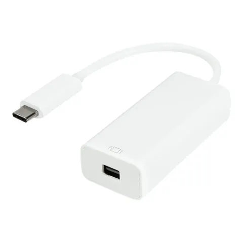 LogiLink USB-C - Mini DisplayPort Adapterkabel, weiß – Bild 3