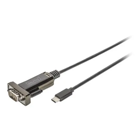 DIGITUS USB 2.0 Adapter, USB-C - RS232, schwarz – Bild 3