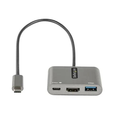 STARTECH USB-C to HDMI Multiport Adapter – Grau – Bild 3